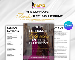 ULTIMATE FACELESS REELS BLUEPRINT