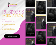 BUSINESS FORMATION FOR ENTREPRENEURS
