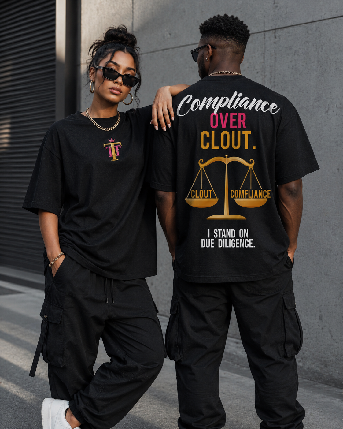 Unisex "Compliance Over Clout" Tee
